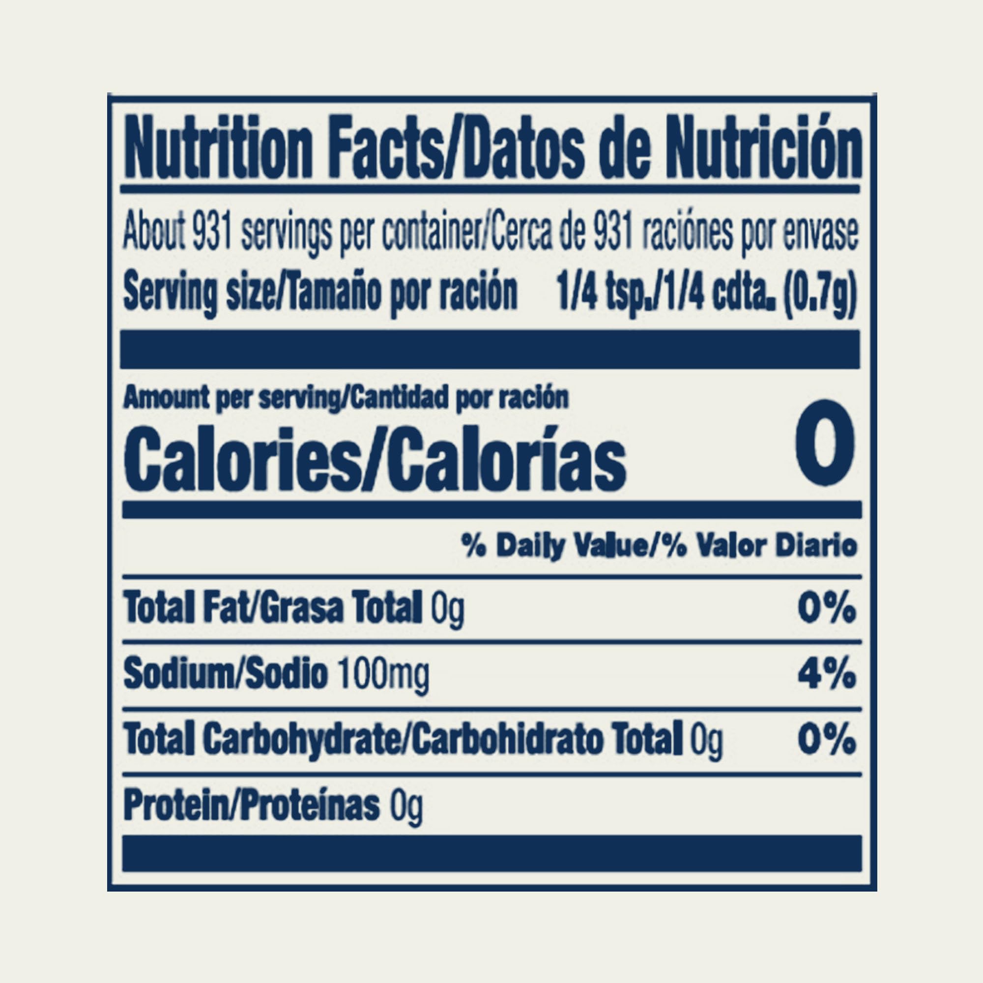 McCormick Culinary primer plano del polvo para apreciar textura y color