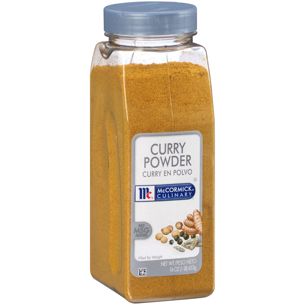 McCormick Culinary frasco frente mostrando la etiqueta y beneficio de consistencia
