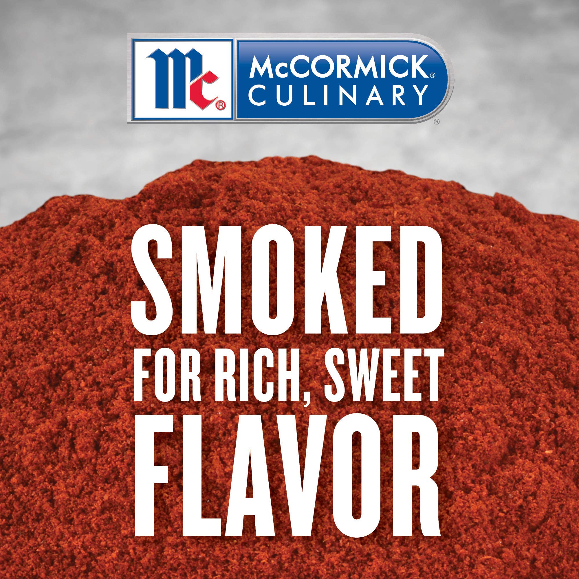 McCormick Culinary cucharada de pimentón lista para medir con precisión