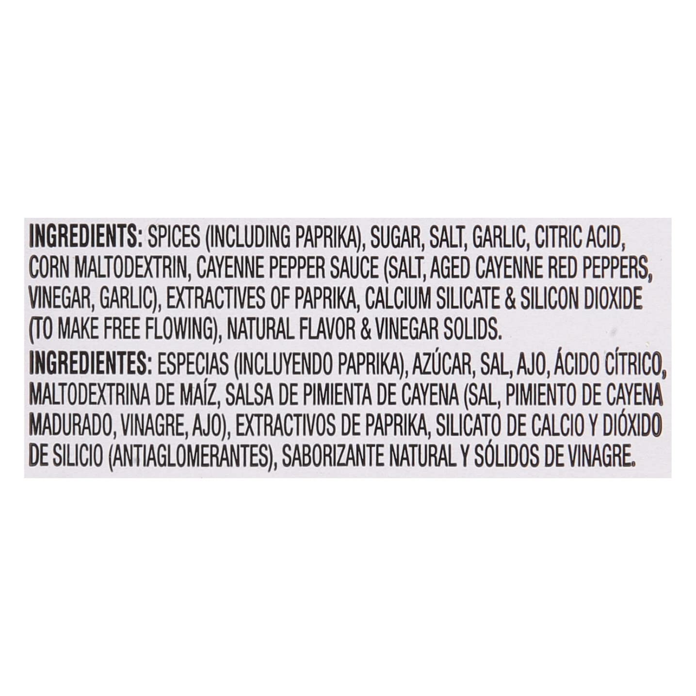 McCormick Culinary detalle en polvo que muestra textura y mezcla picante