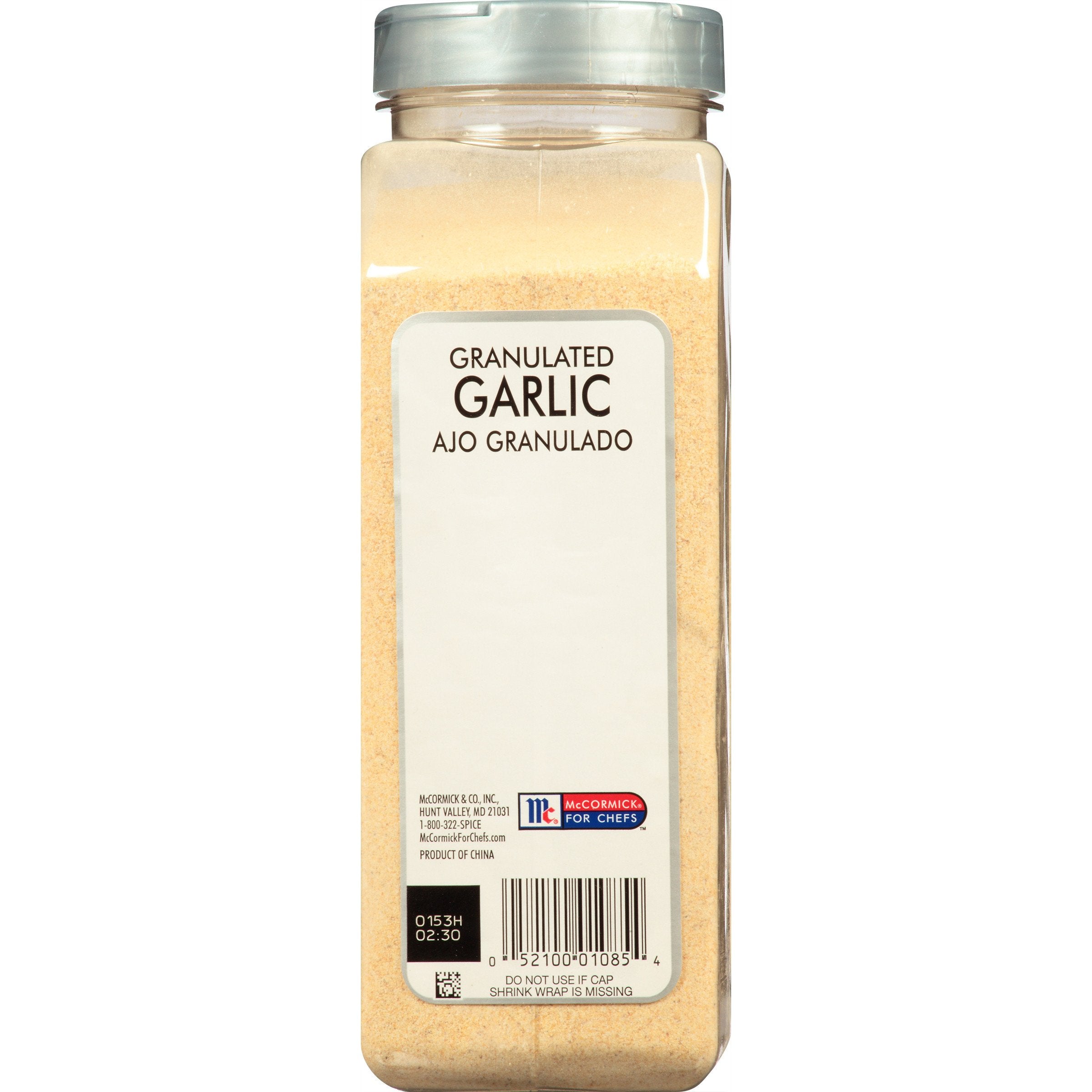 McCormick Culinary primer plano de textura arenosa y sabor concentrado