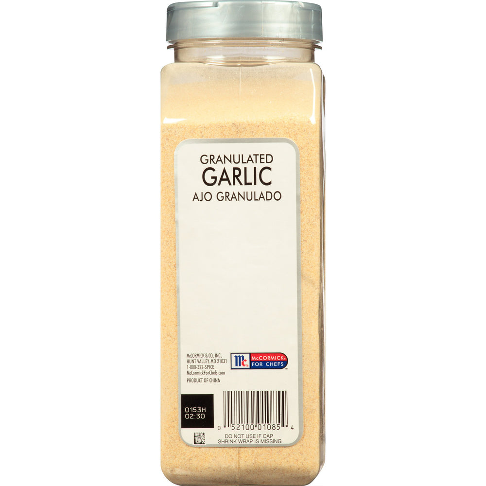 McCormick Culinary primer plano de textura arenosa y sabor concentrado