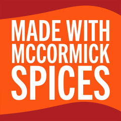 McCormick primer plano del polvo de condimento resaltando textura