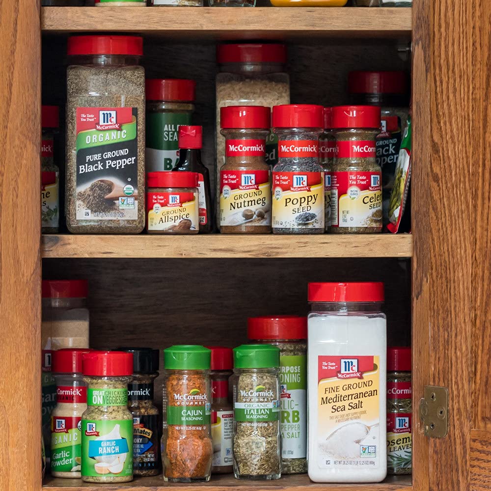 McCormick plástico irrompible del envase mostrando durabilidad y seguridad
