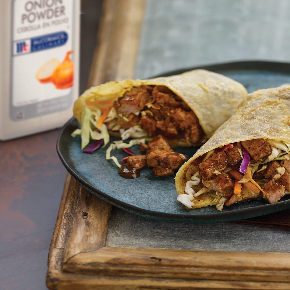 McCormick Culinary cucharada medidora con polvo de cebolla para dosificar fácil