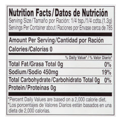 McCormick Culinary primer plano de textura fina de la sal de cebolla, sabor concentrado