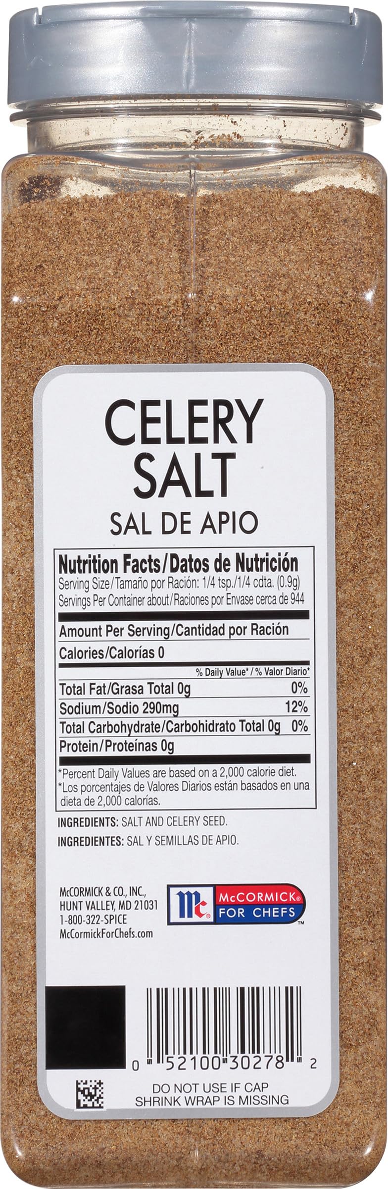 McCormick sal de apio en ensalada de papa para un acabado sabroso