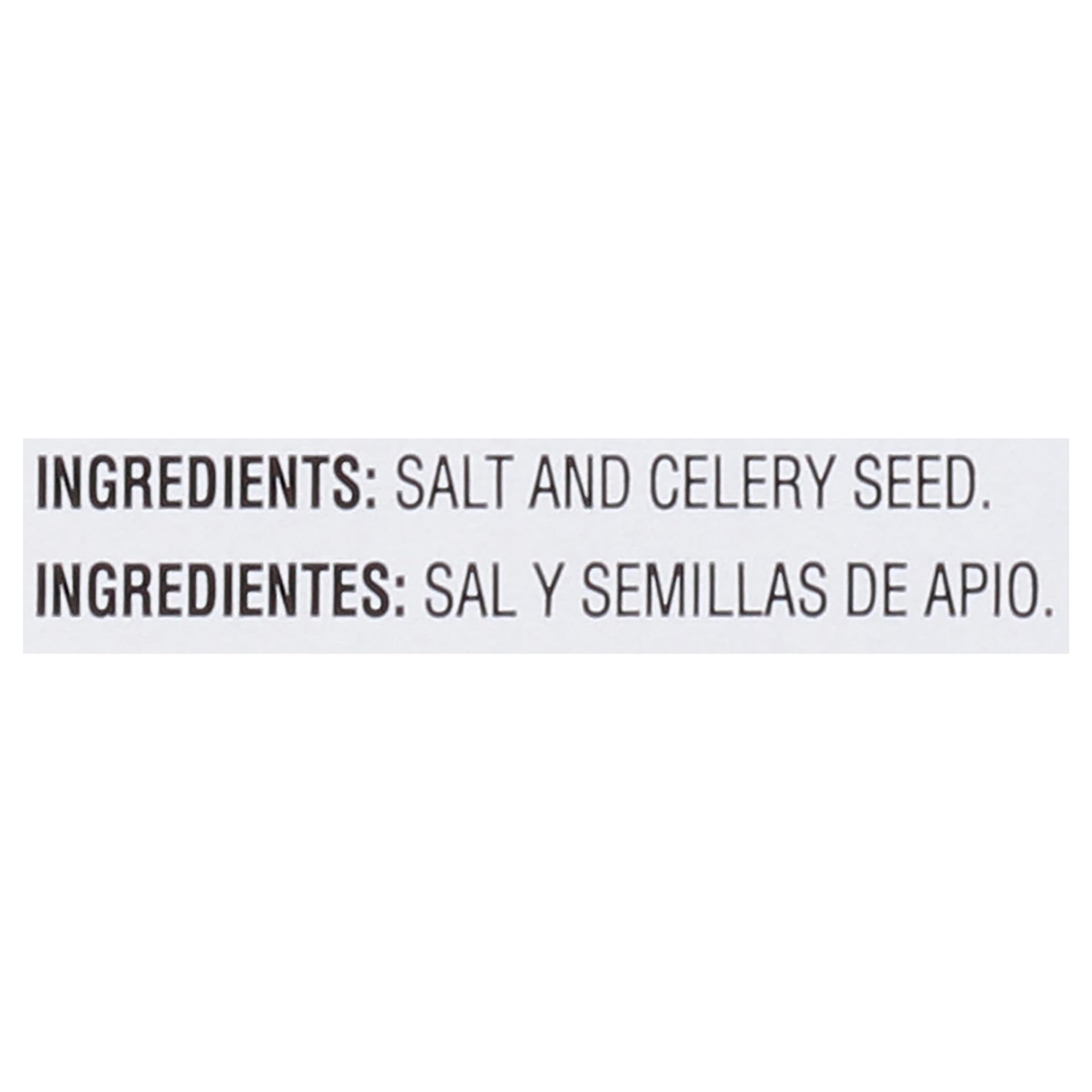 McCormick sal de apio sobre hot dog estilo Chicago, añade sabor clásico