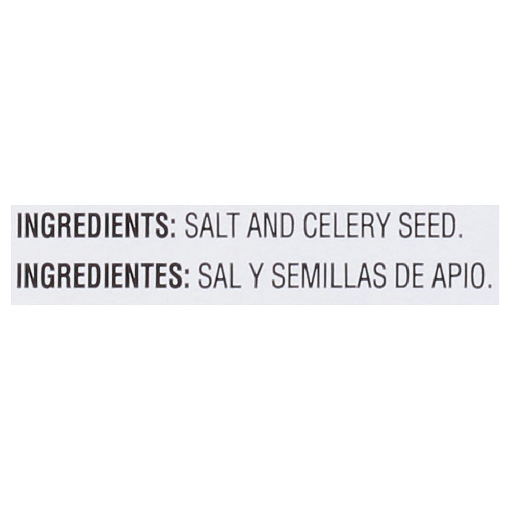 McCormick sal de apio sobre hot dog estilo Chicago, añade sabor clásico