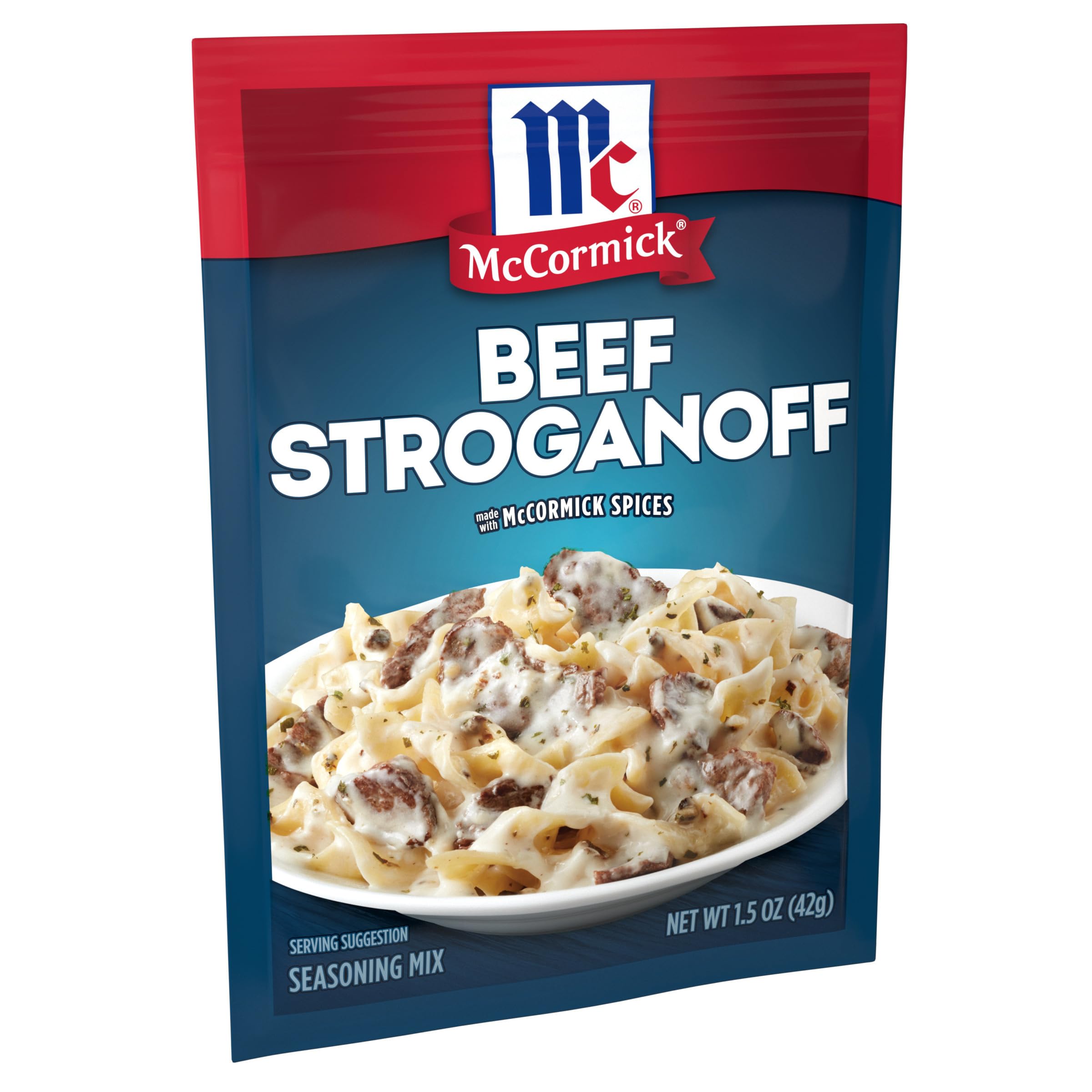 McCormick etiqueta lateral con instrucciones y información útil