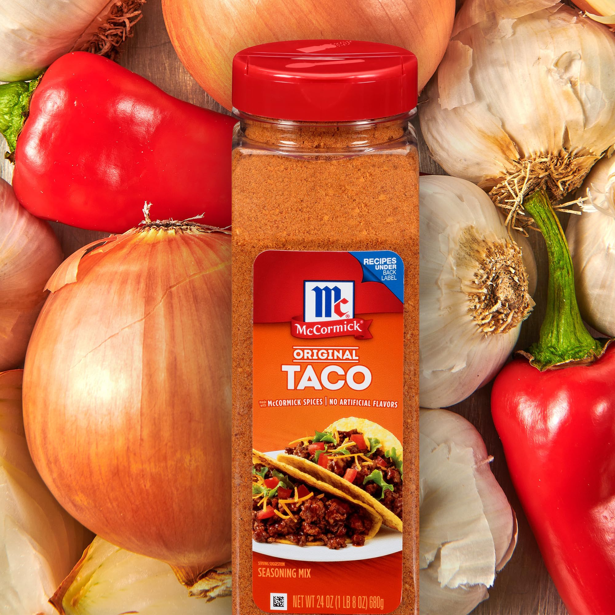 McCormick especias sueltas que componen la mezcla y su aroma