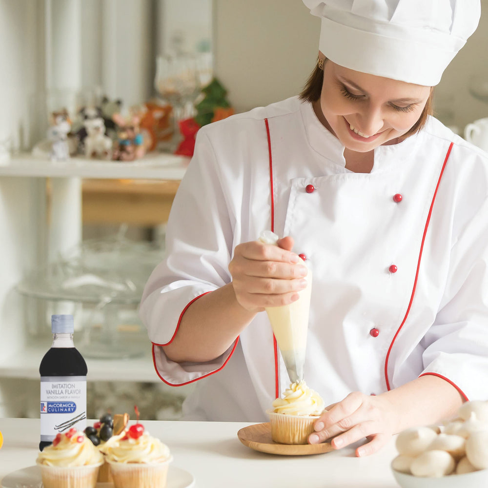 McCormick Culinary etiqueta con certificaciones kosher y sin gluten, tranquilidad para clientes