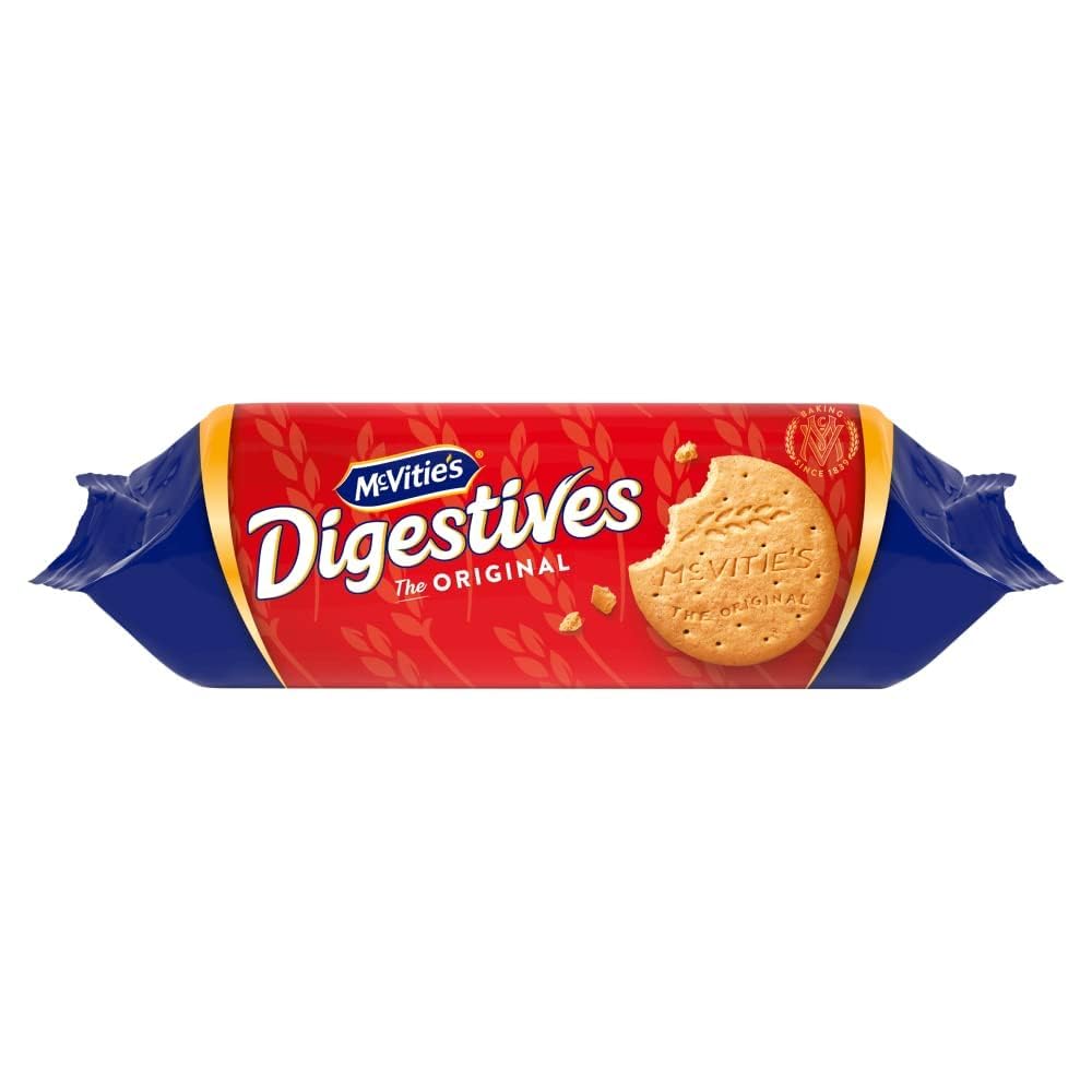 McVitie's galleta junto a taza de té ilustrando maridaje cómodo