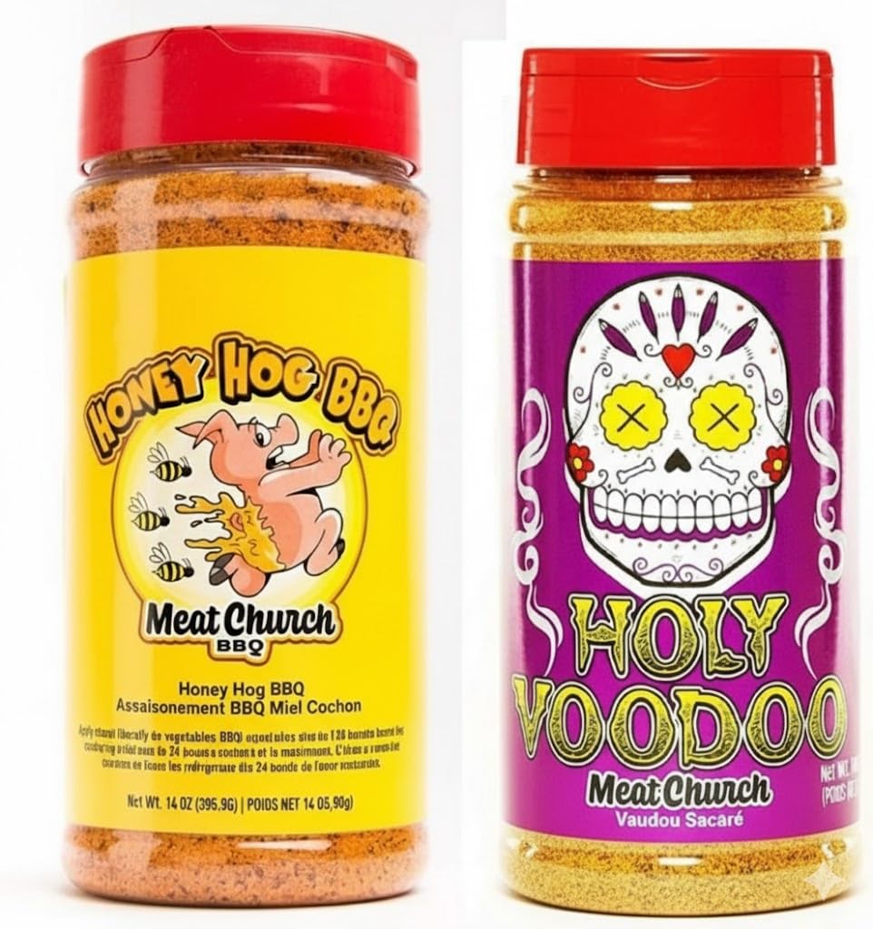 Meat Church frente del pack con botellas, presenta variedad y conveniencia