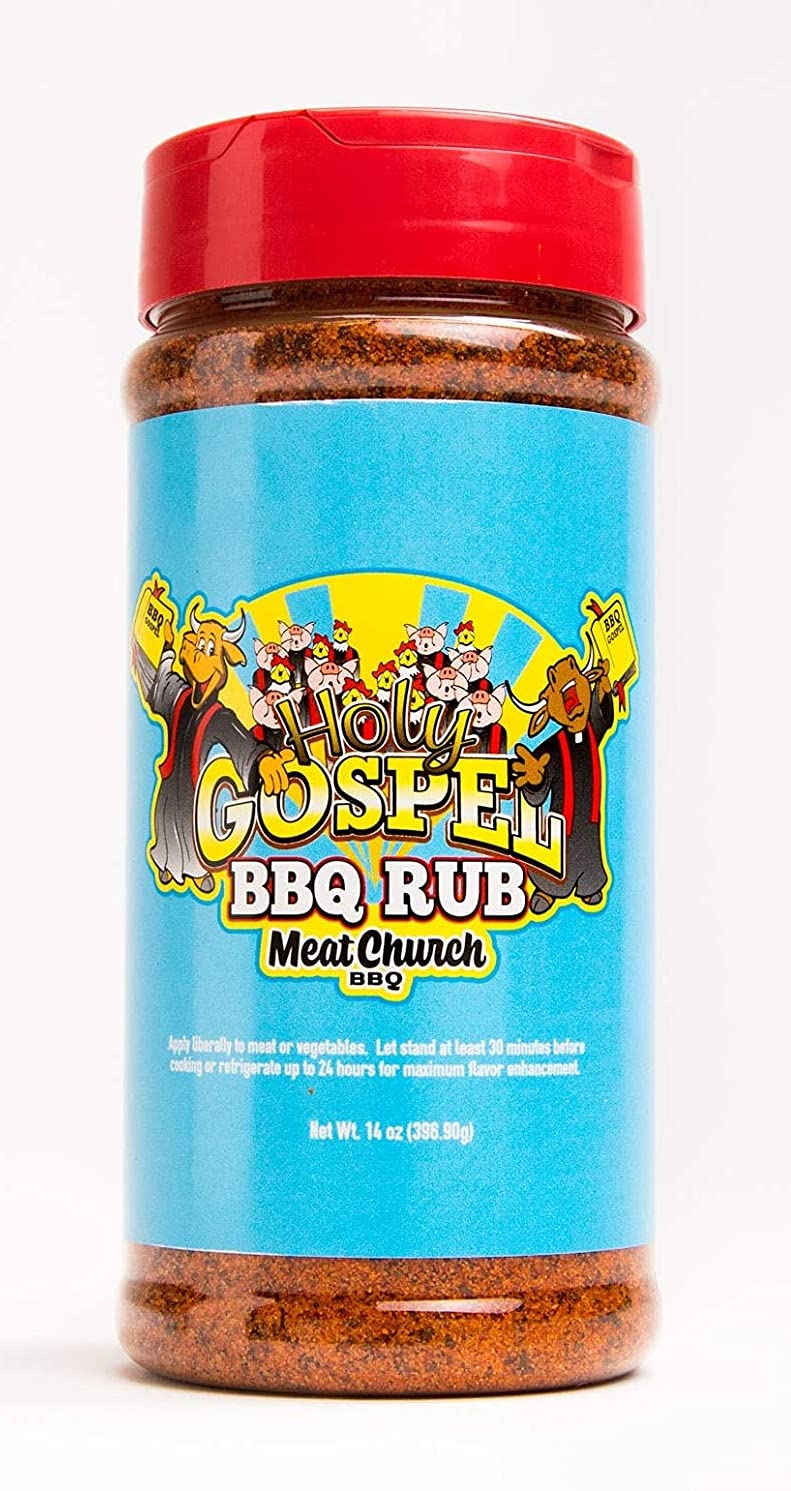 Meat Church VooDoo frontal con etiqueta visible, añade toque cajún y picante a platos