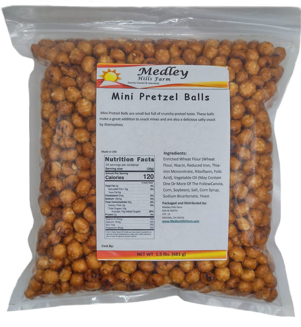 Medley Hills Farm bolsa resellable 1.5 lb muestra conveniente almacenamiento