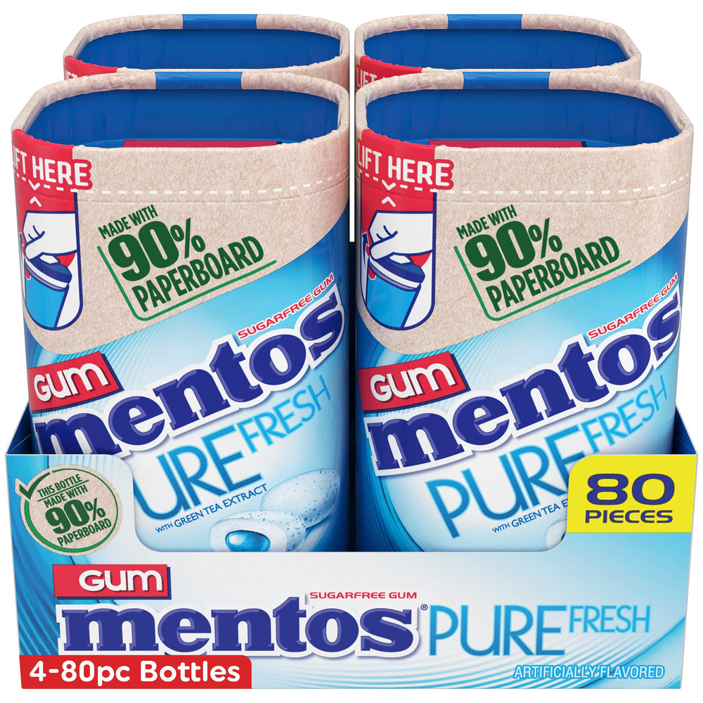 Mentos primer plano de textura del chicle que muestra consistencia suave