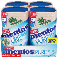 Mentos primer plano de textura del chicle que muestra consistencia suave