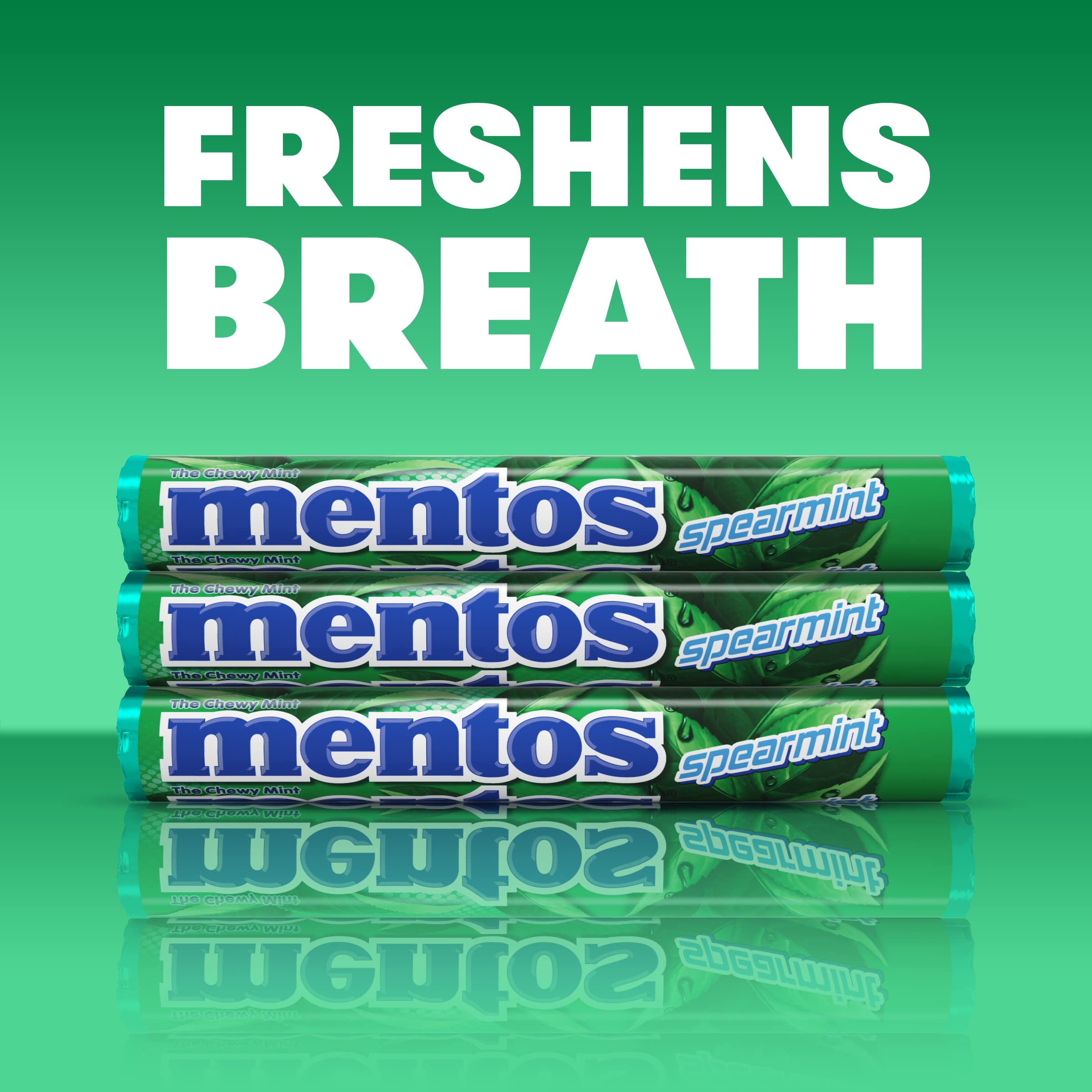 Rollo Mentos abierto mostrando las piezas internas útiles para compartir Mentos