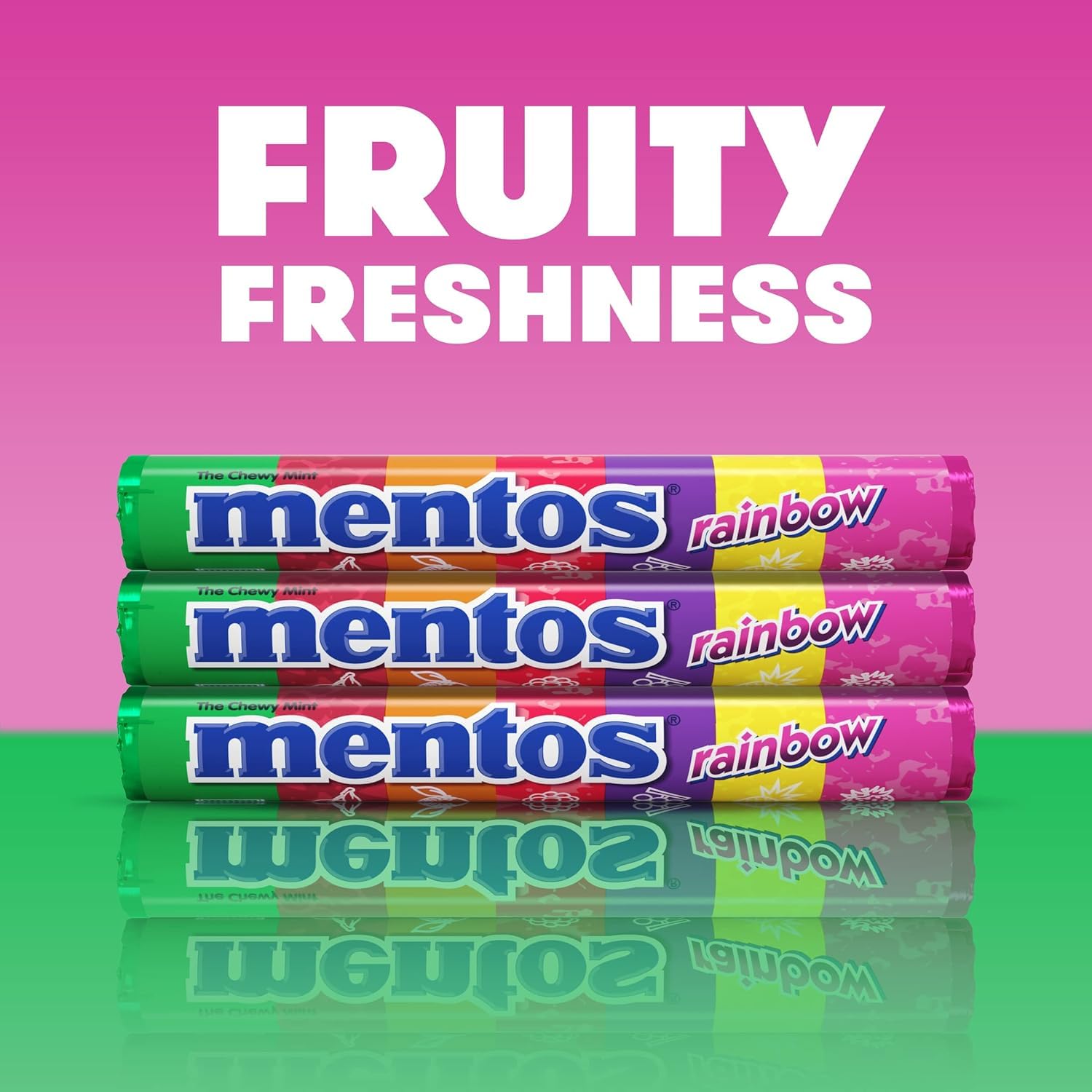 MENTOS rollos sobre mesa en fiesta listos para repartir entre invitados