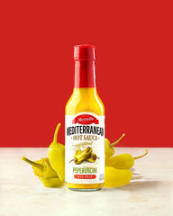 Mezzetta etiqueta detalle con ingredientes auténticos y confianza