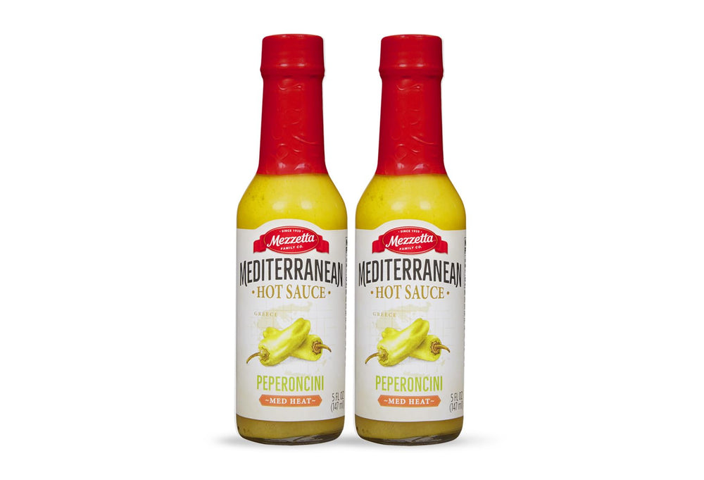 Mezzetta frasco frontal mostrando la salsa y apetito instantáneo