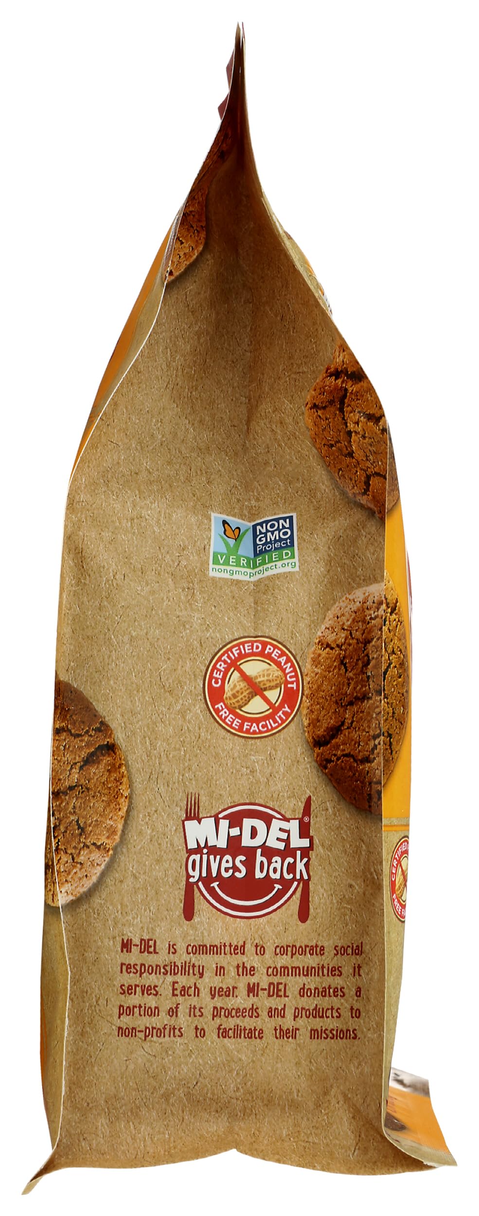 Mi-Del galletas dentro de lonchera infantil prácticas y seguras