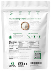 Micro Ingredients cuchara con polvo fino y cremoso destacando fácil disolución