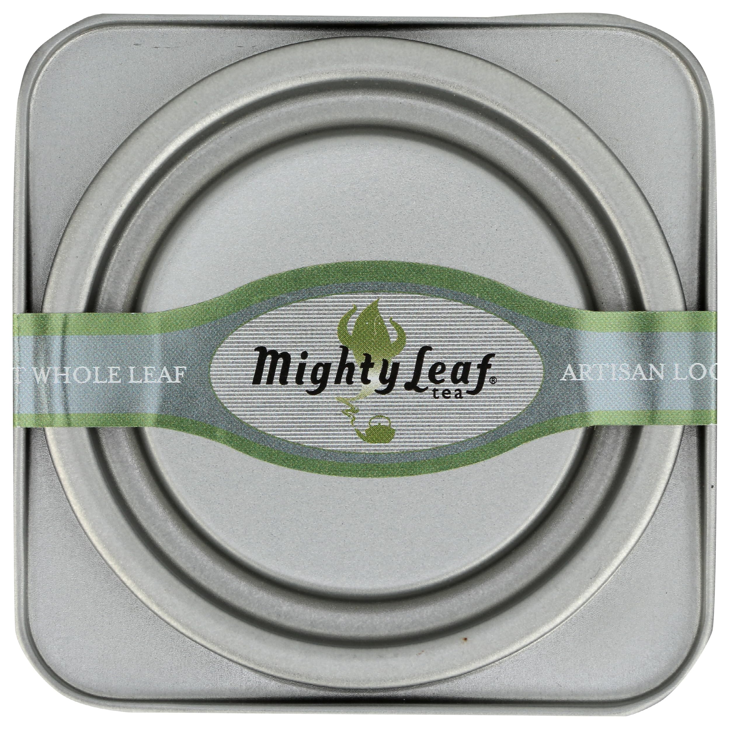 Mighty Leaf latte de menta servido con espuma y aroma refrescante