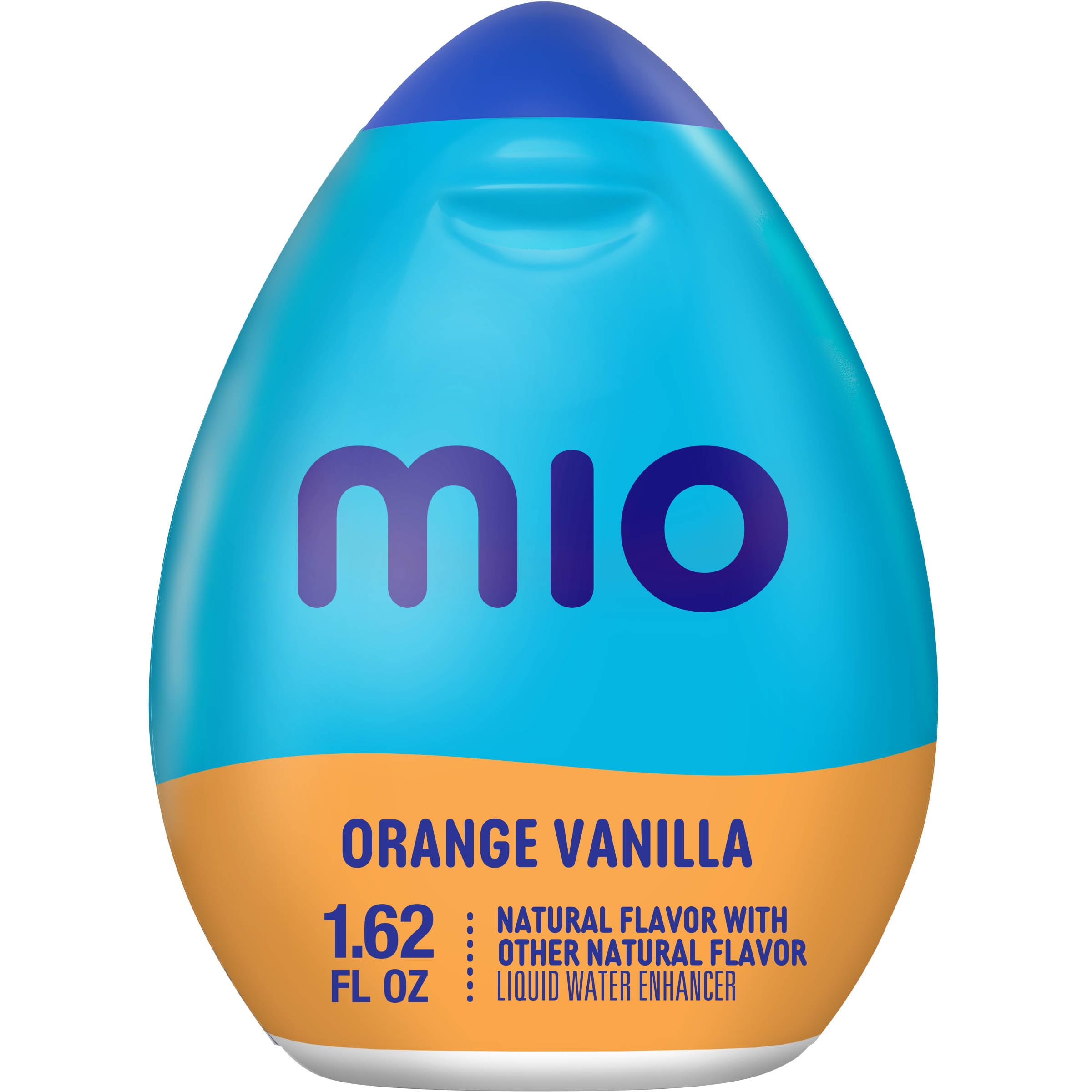 MiO en uso vertido en una botella reutilizable para saborizar agua rápidamente