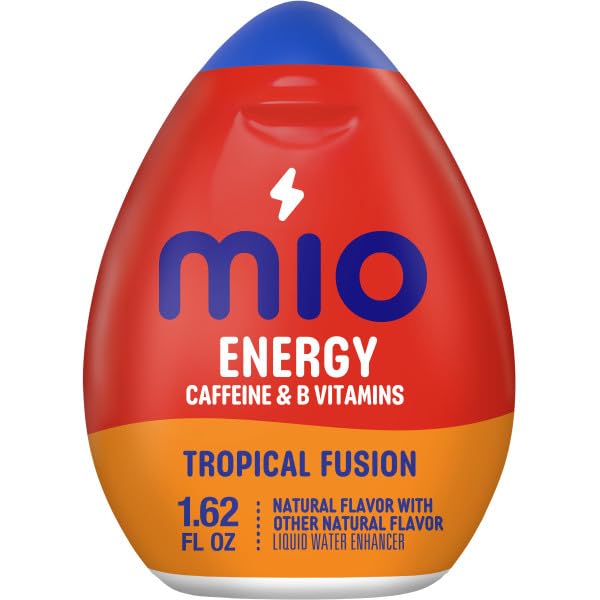 Mio uso en gimnasio añadiendo sabor al agua para mejorar la hidratación