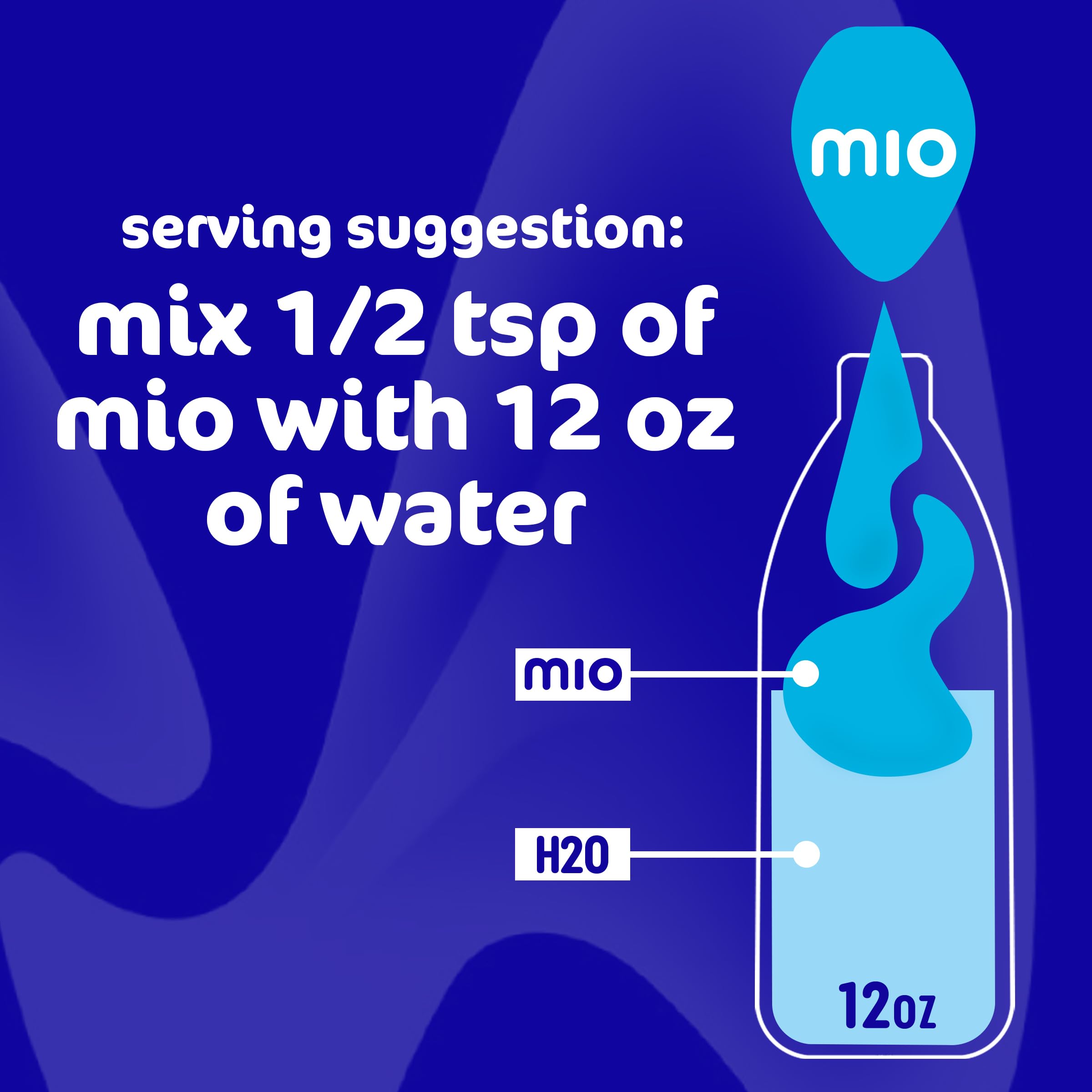 MiO etiqueta con ingredientes visibles, información clara y confiable