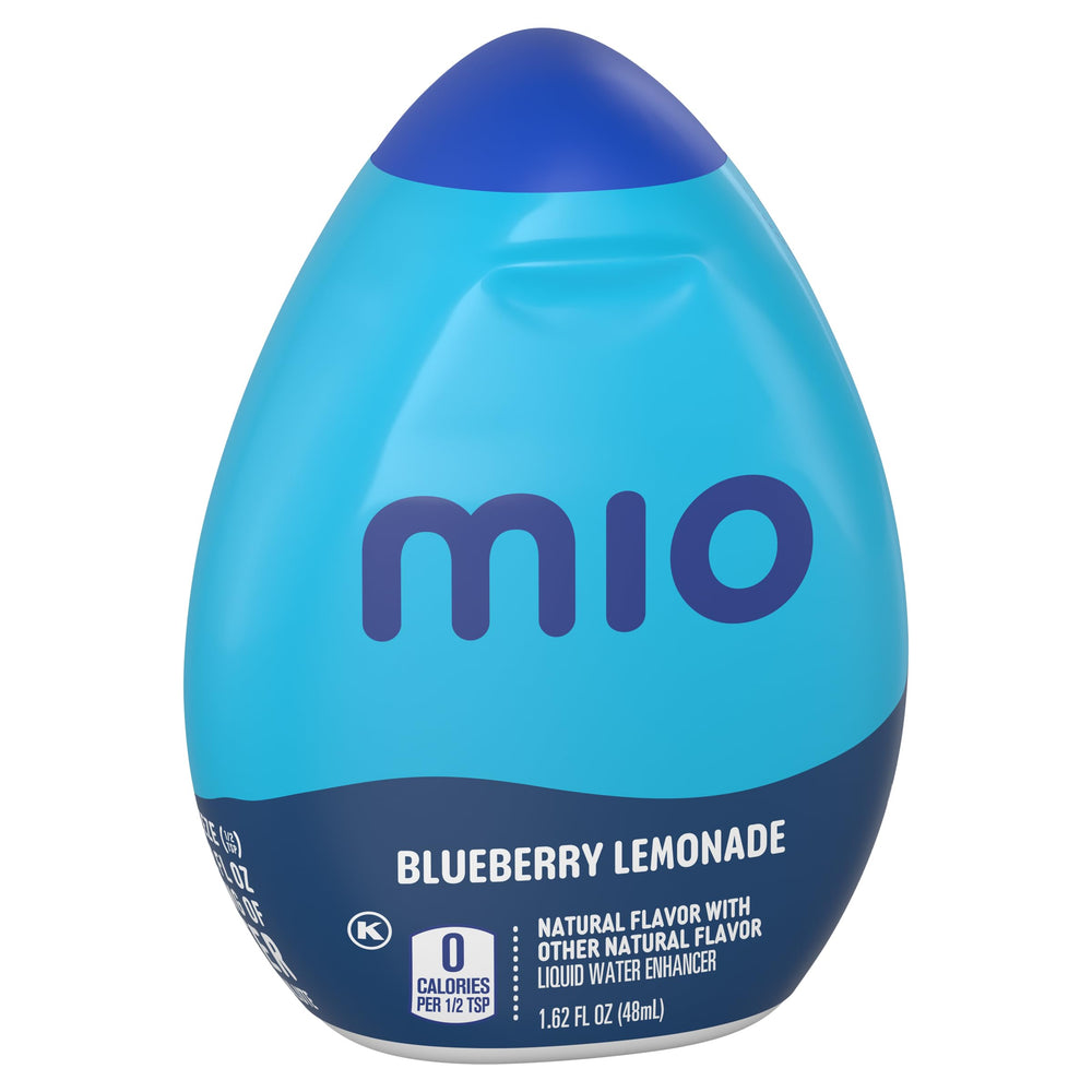 MiO gota sobre agua destacando cómo transforma sabor al instante