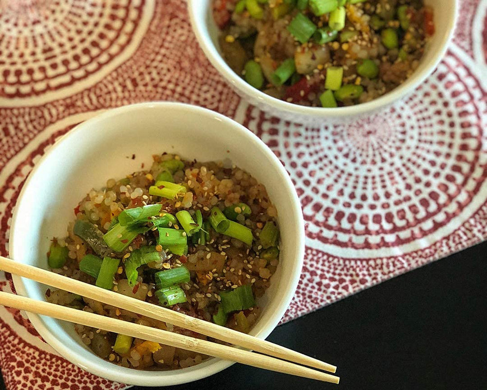 Miracle Noodle servido en ensalada ligera mostrando versatilidad y sabor