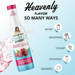 Yogur con Raspberry Sinless de Miss Mary's mezclado aporta sabor frutal sin azúcar