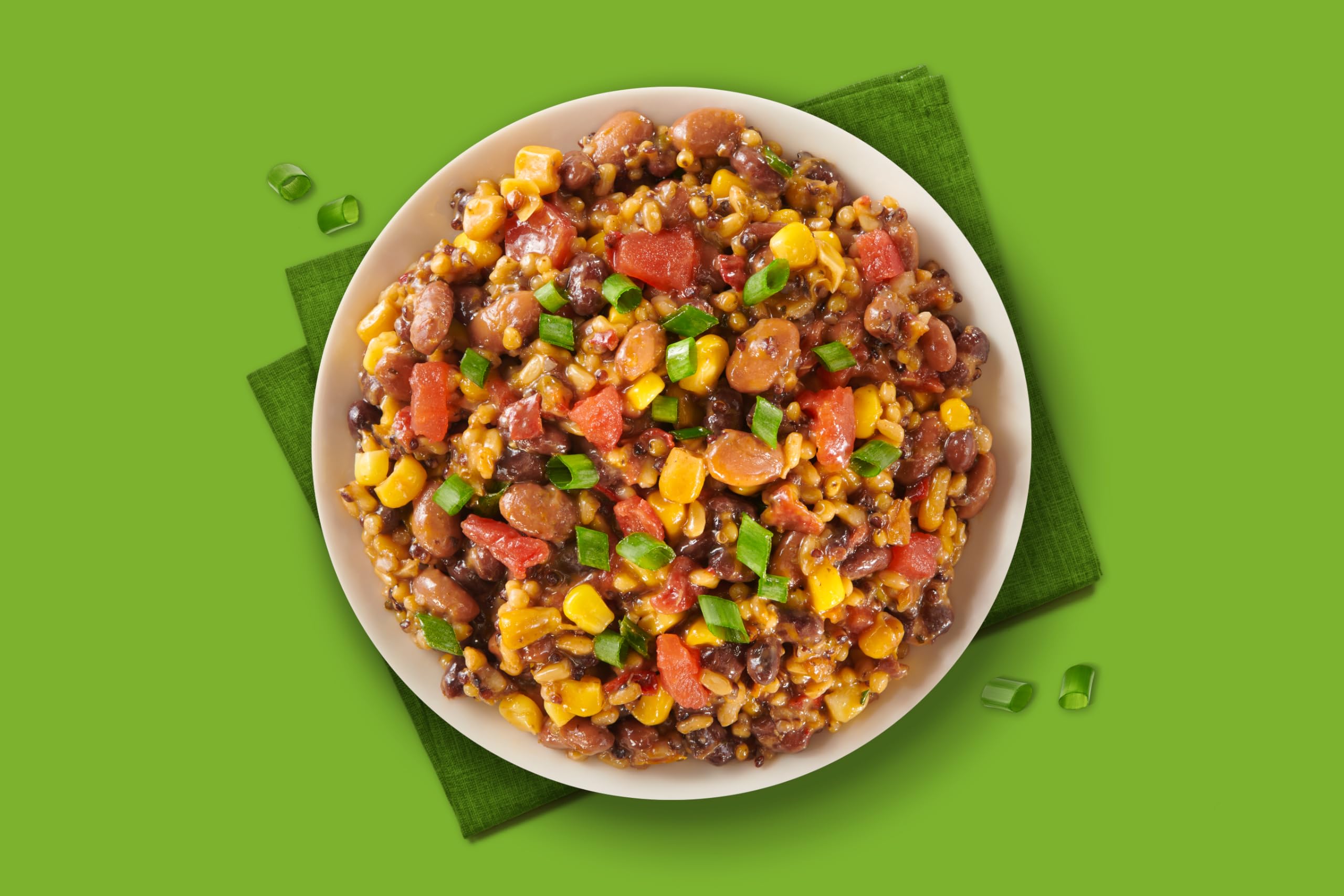 Miss Olive's comida en uso en oficina, práctica para un almuerzo rápido