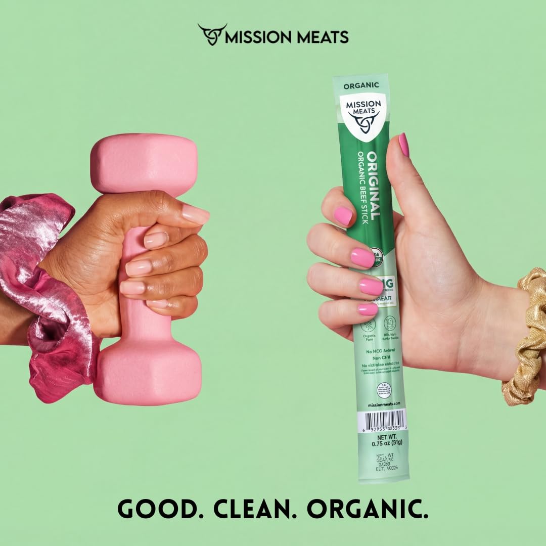 Mission Meats etiqueta nutricional legible con información de proteínas