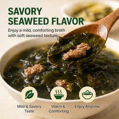 Tazón listo de Miyeokguk sopa Generic para servir, reconfortante y rápido