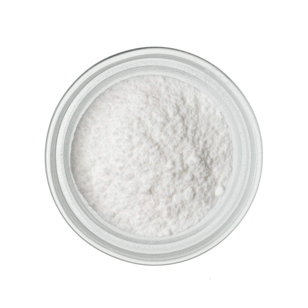 Modernist Pantry mano comparando tamaño del frasco 50g para escala