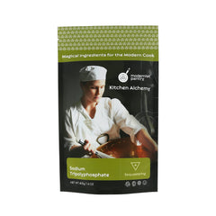 Modernist Pantry frente del paquete 400g trifosfato de sodio, envase alimentario seguro