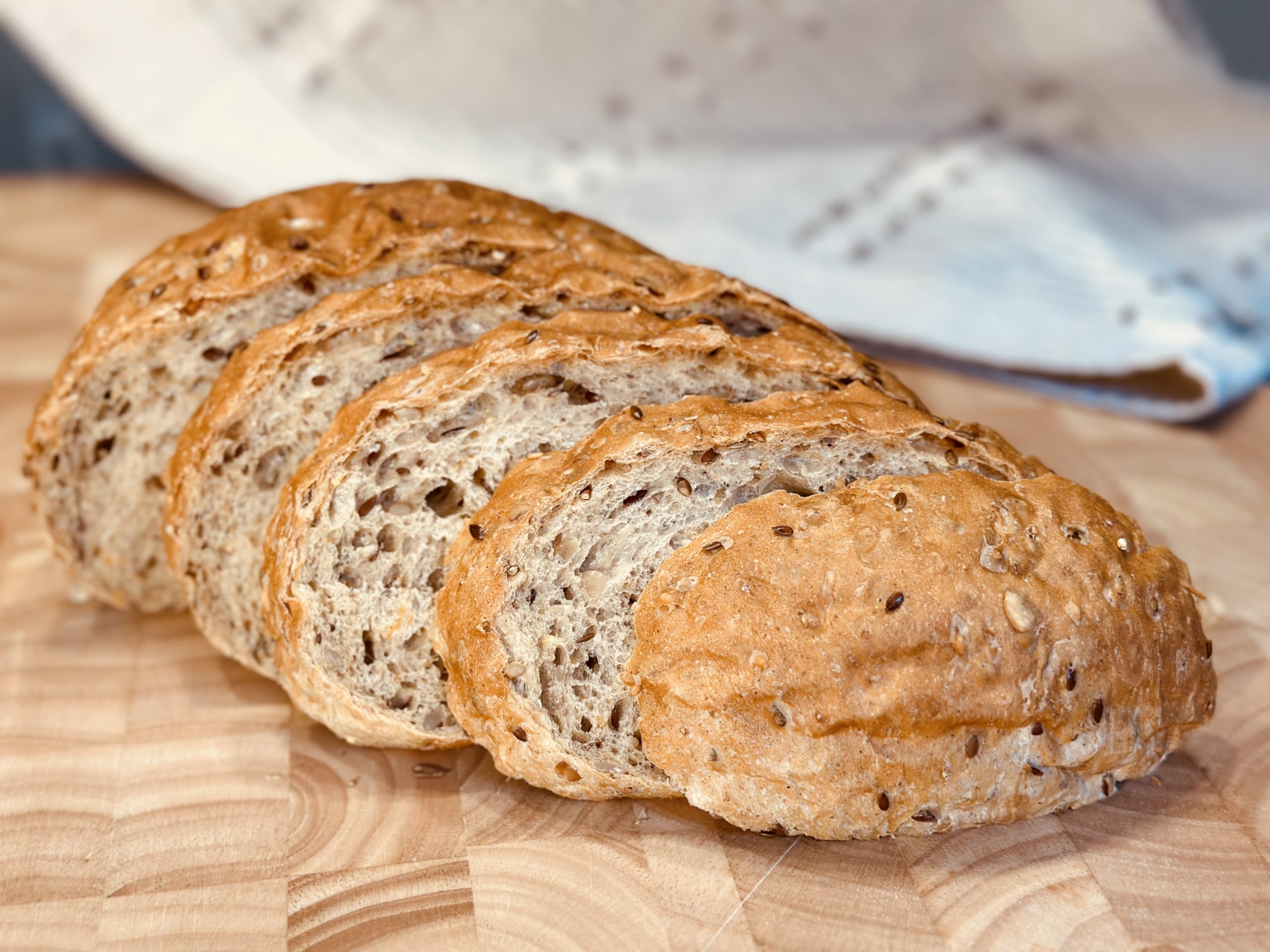 Molibake primer plano de miga para apreciar humedad y estructura