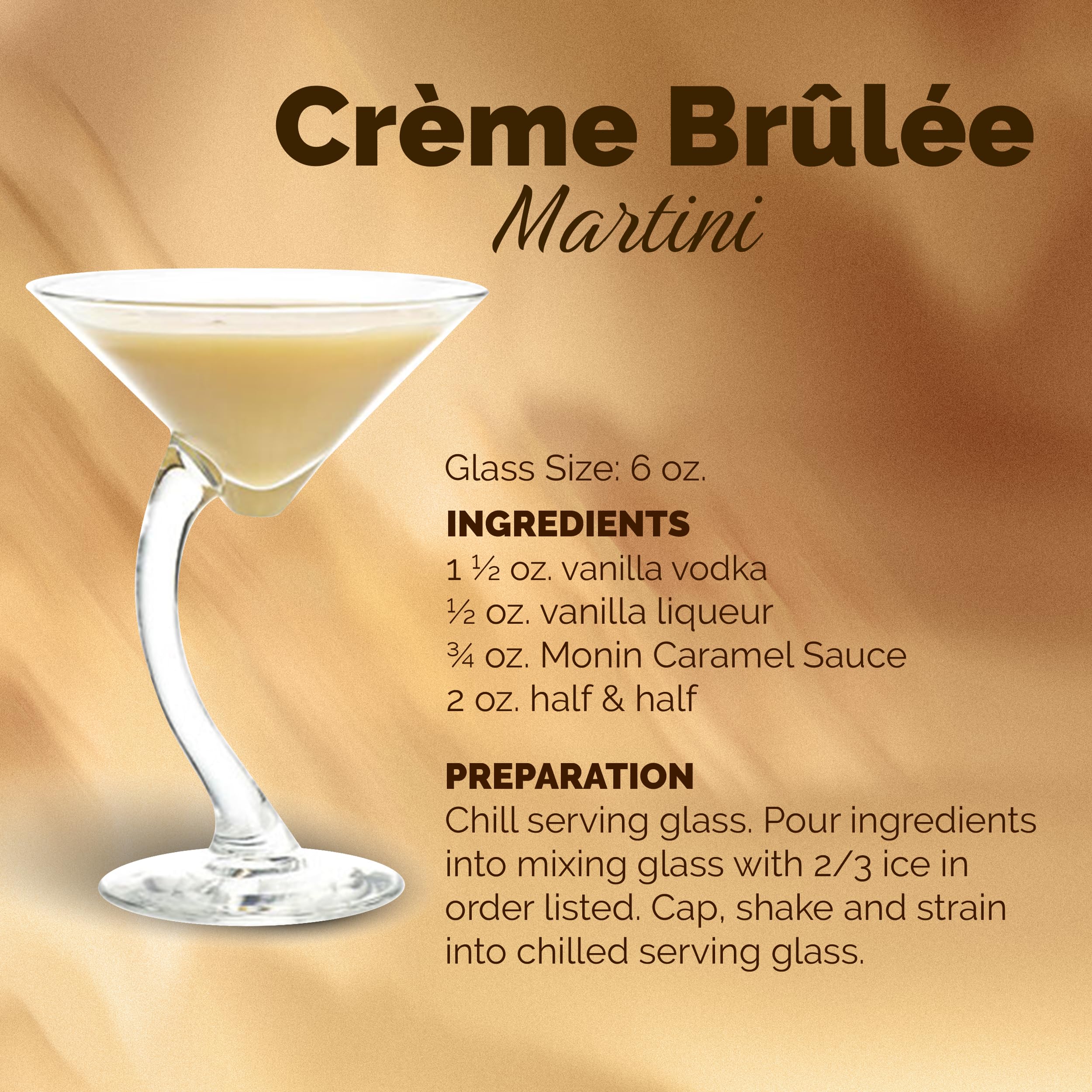 Monin salsa caramelo etiqueta y lista de ingredientes que muestra certificaciones y beneficios