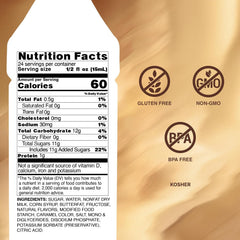 Monin salsa caramelo textura cremosa primer plano que resalta untuosidad y brillo