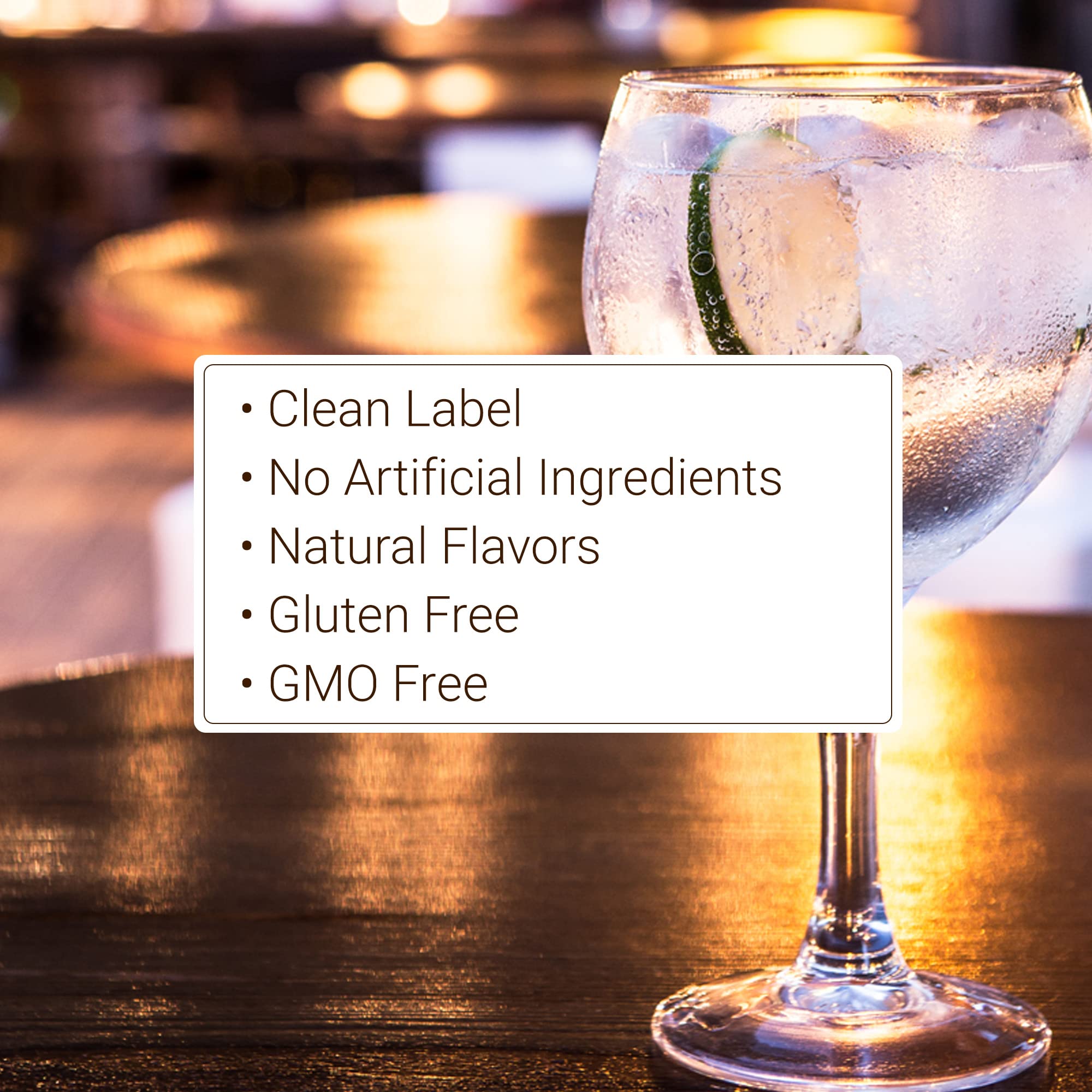 Monin embalaje sostenible destacando reciclable y eco-beneficio