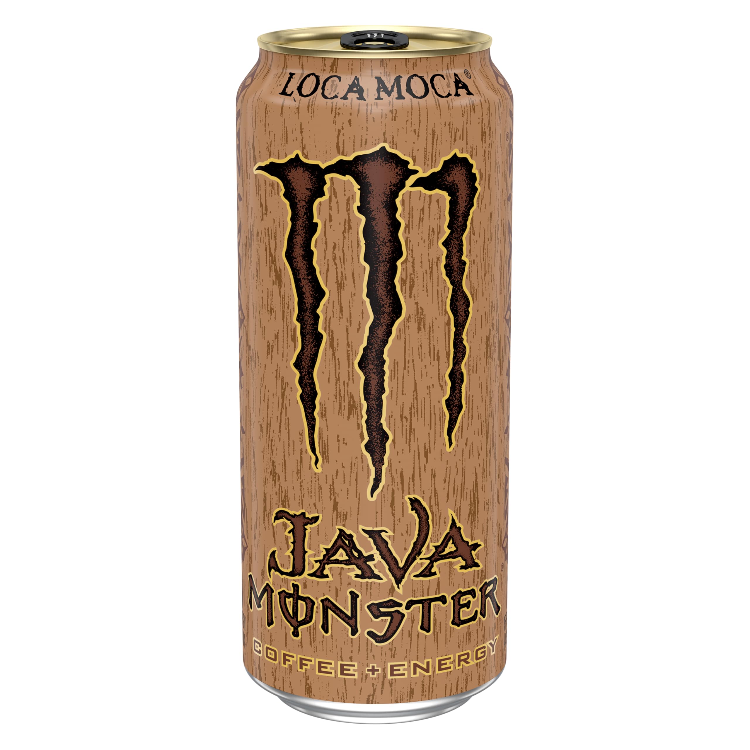 Monster Java Monster Loca Moca textura cremosa vertida, sabor moka apetecible