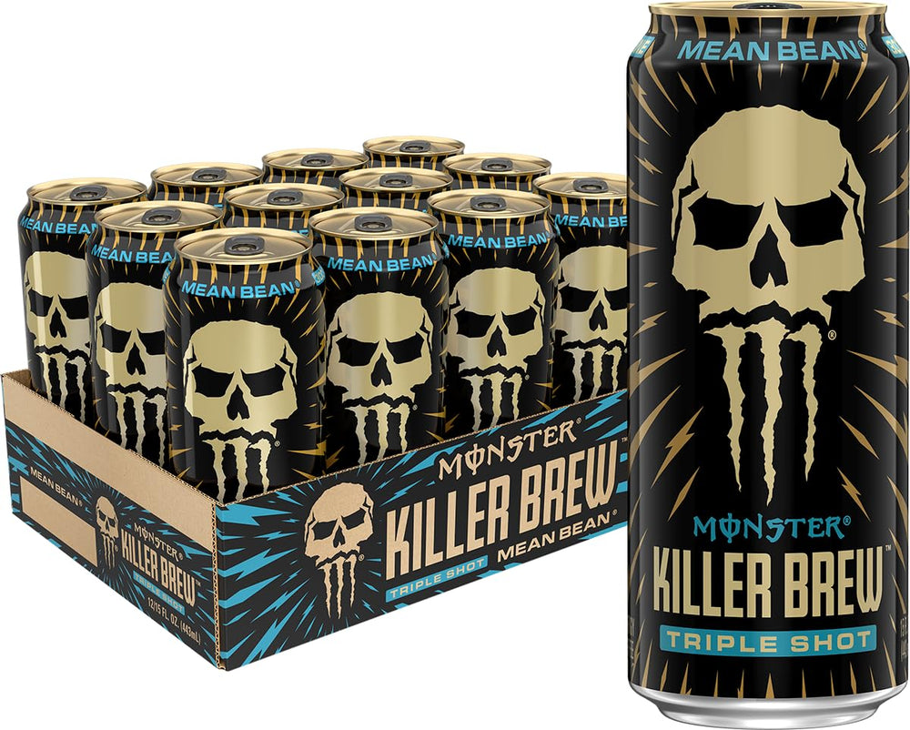 Monster lata frontal mostrando diseño y potencia energética
