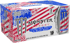 Monster lata en mano que muestra tamaño real y conveniencia