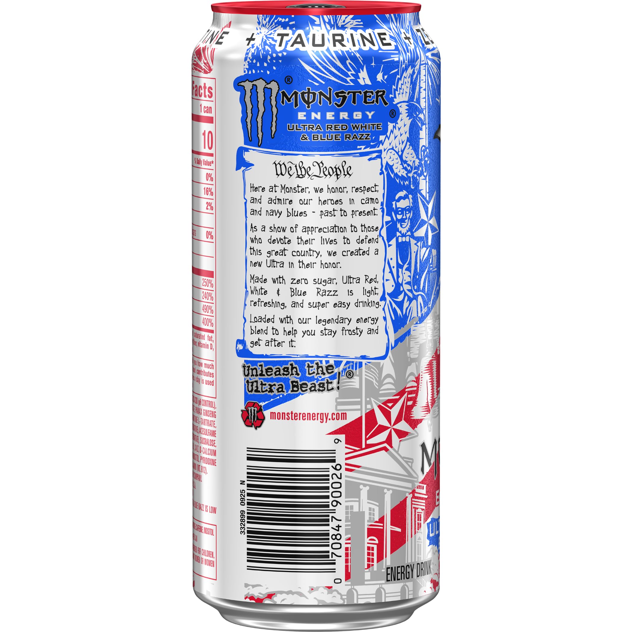 Monster pack de 15 latas apiladas para almacenamiento y eventos