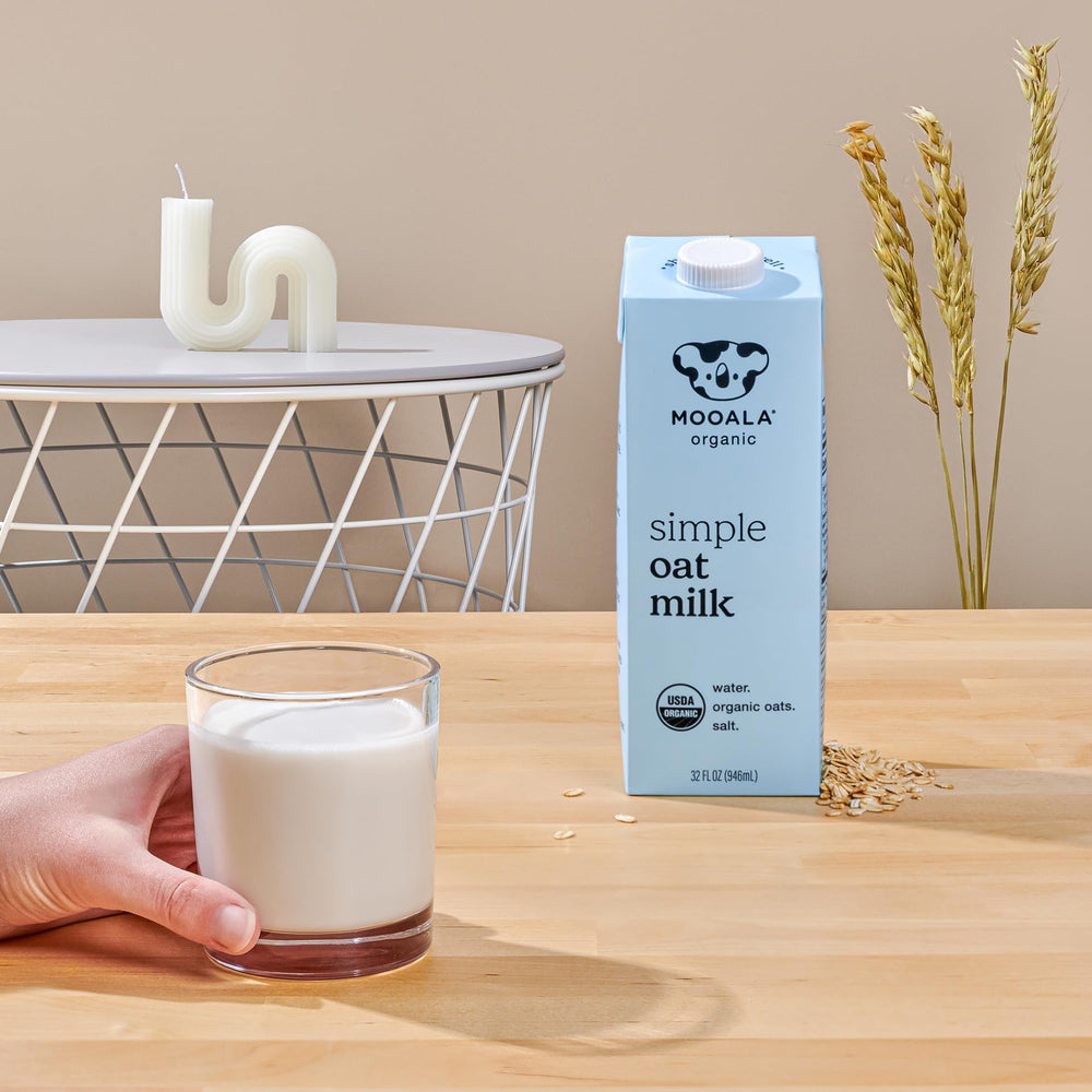 Mooala etiqueta con ingredientes orgánicos para confianza del consumidor