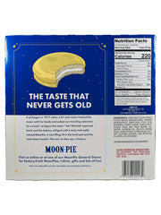 Moon Pie detalle malvavisco y galleta graham mostrando textura esponjosa